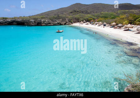 Knip Strand auf Curacao Stockfoto