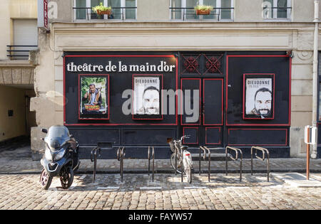 Theater De La Main D Or Heimat Der Franzosische Komiker Dieudonne In Paris Frankreich Stockfotografie Alamy