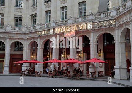 Das Théâtre Édouard VII (Edaward VII Theater) in Paris, Frankreich. Stockfoto