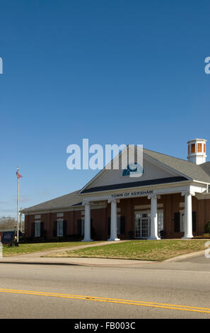 Kershaw Rathaus South Carolina, USA. Stockfoto