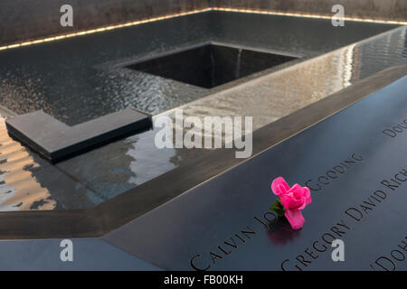 National September 11 Memorial und Museum NYC Stockfoto