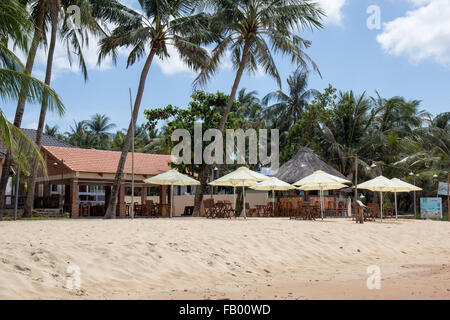 Restaurant in der Nähe von Meer auf der Palm beach Stockfoto