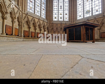 Der Kapitelsaal an Southwell Minster, Nottinghamshire, England, UK Stockfoto