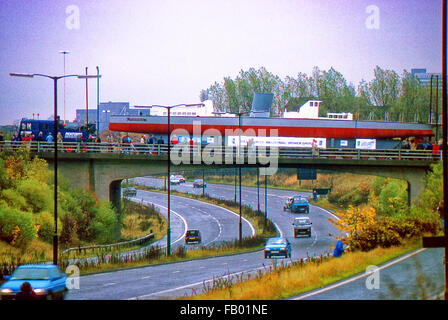 Parsons Turbinia Wechsel zu Discovery Museum 1995 Stockfoto