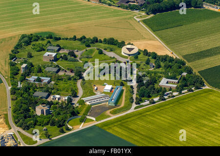 Luftaufnahme, das Projekt von Karl-Heinrich Müller, Kunstsammler, Langen Foundation, ehemaliger NATO-Stützpunkt Stockfoto