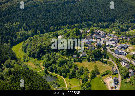 Gastronomie, Hotellerie, Tourismus, Hotel, Restaurant Gnacke, Schmallenberg-Nordenau, Nordenau, Sauerland, Schmallenberg Stockfoto