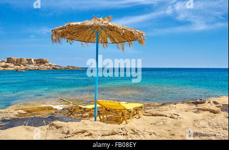 Bucht von Kalithea, Rhodos, Griechenland Stockfoto