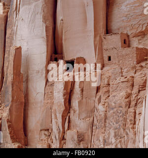 Betatakin-Klippe Wohnung-Ruinen in Navajo National Monument in der Nähe von Kayenta, arizona Stockfoto