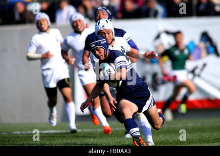 Osaka, Japan. 3. Januar 2016. Kai Ohki (Rugby): 95. All Japan High School-Rugby-Turnier Viertelfinal-match zwischen Tenri 12-31 Toin Gakuen Kamichama Rugby-Stadion, in Osaka, Japan. © AFLO/Alamy Live-Nachrichten Stockfoto