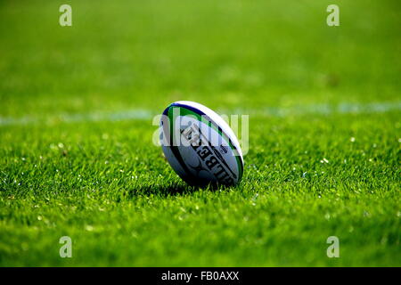 Osaka, Japan. 3. Januar 2016. Gesamtansicht Rugby: 95. All Japan High School-Rugby-Turnier-Viertelfinale match zwischen Kwansei Gakuin 8-33 Iwamichisuikan bei Kamichama Rugby-Stadion, in Osaka, Japan. © AFLO/Alamy Live-Nachrichten Stockfoto