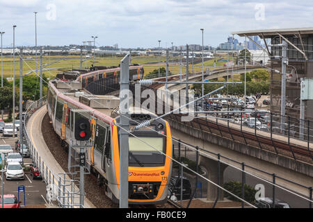 Schulen Sie in Brisbane BNE Flughafen internationale Kopfbahnhof, Brisbane Queensland Australien Ozeanien Stockfoto