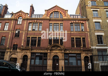 Suppenküche für die jüdischen Armen, 1902, Brune Street, Spitalfields, East London, England Stockfoto