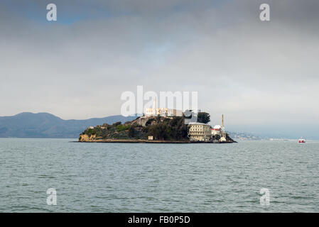Alcatraz-Insel in der Bucht von San Francisco Stockfoto