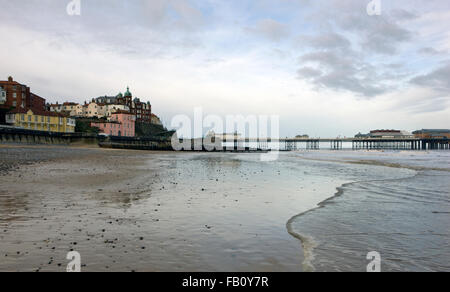 Cromer Stadt und Pier in North Norfolk UK Stockfoto