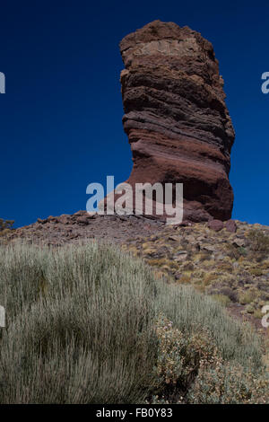 Los Roques de Garcia, Teide-Nationalpark, Teneriffa, Kanarische Inseln, Spanien Stockfoto