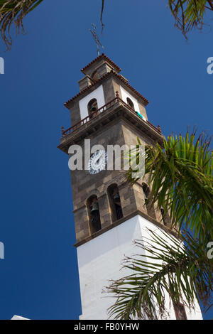 Kirche von Nuestra Señora de Los Remedios, Buenavista del Norte, Teneriffa Stockfoto