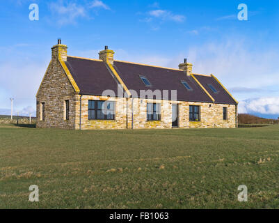 dh Haus UK neue Ferienhaus modern home Croft Haus Stil Landhäuser Stockfoto