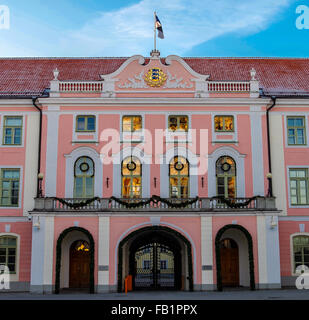 Parlament Gebäude von Estland In die Hauptstadt Tallinn Stockfoto