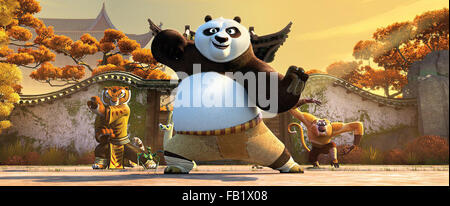 Kung Fu Panda 3 ist eine kommende 3D amerikanisch-chinesische Computer-animierte Komödie Martial Arts Actionfilm, von DreamWorks Animation und Oriental DreamWorks produziert und vertrieben von 20th Century Fox.  Dieses Foto ist nur zu redaktionellen Zwecken und unterliegen dem Copyright von der Filmgesellschaft und/oder der Fotograf von dem Film oder der Firma zugeordnet und kann nur durch Veröffentlichungen im Zusammenhang mit der Förderung der oben genannten Film reproduziert werden. Eine obligatorische Gutschrift auf die Filmgesellschaft ist erforderlich. Der Fotograf sollte auch angerechnet werden, wenn bekannt. Stockfoto