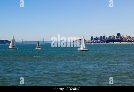 San Francisco an einem sonnigen Tag Stockfoto