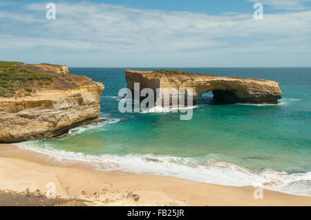 London Bridge, Great Ocean Road, Victoria, Australien Stockfoto