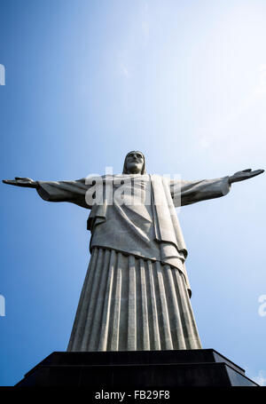 Christus der Erlöser Statue, Rio De Janeiro, Brasilien Stockfoto