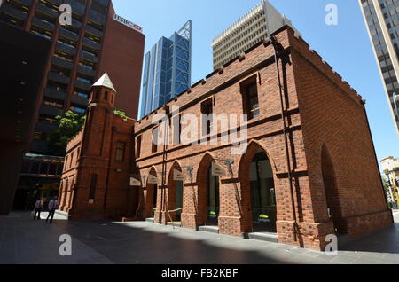 Der Kreuzgang, ein Sträfling gebaut Kolonialzeit in Perth, Australien Stockfoto