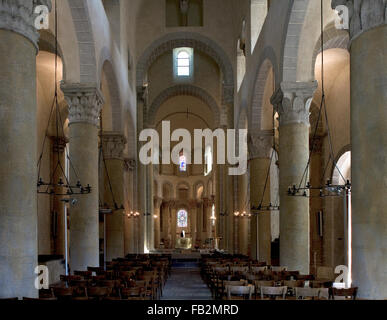 Saint Nectaire, Notre-Dame-du-Mont-Cornadore de Saint-Nectaire Stockfoto