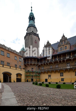 Olesnica Oels, Herzogliches Schloß Stockfoto