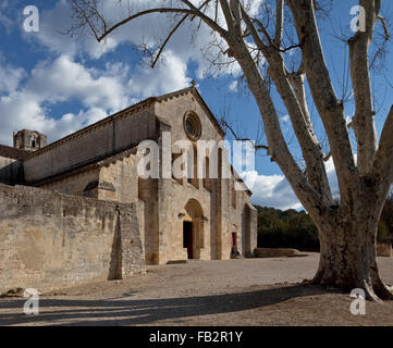 Silvacane, Zisterzienserkloster Abbaye de Silvacane Stockfoto