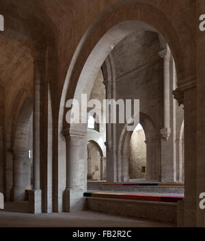 Silvacane, Zisterzienserkloster Abbaye de Silvacane Stockfoto