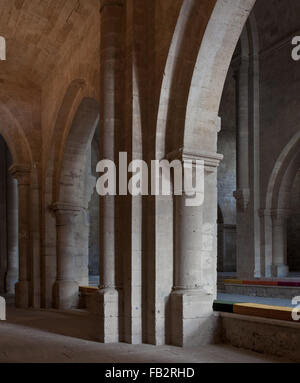 Silvacane, Zisterzienserkloster Abbaye de Silvacane Stockfoto