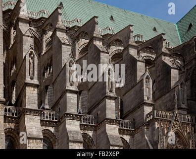 Chartres, Kathedrale Stockfoto