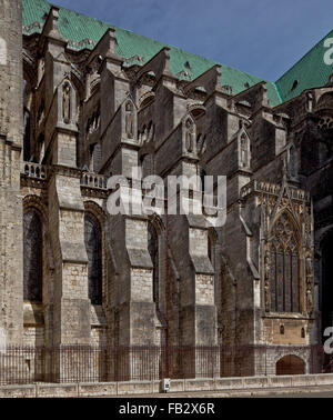 Chartres, Kathedrale Stockfoto