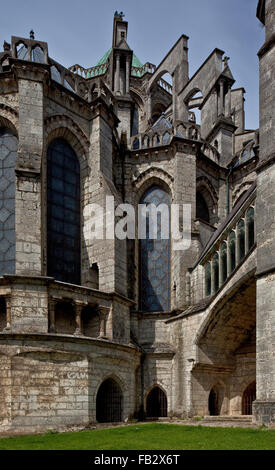 Chartres, Kathedrale Stockfoto