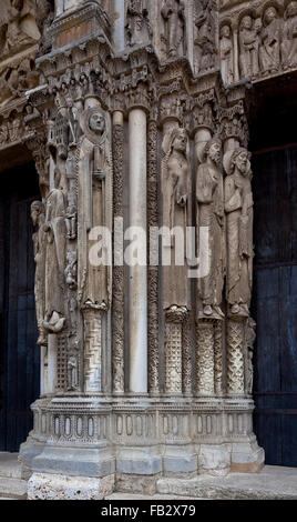 Chartres, Kathedrale Stockfoto