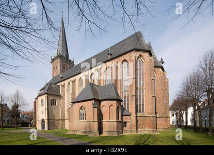 Kalkar, St. Nicolaikirche Stockfoto