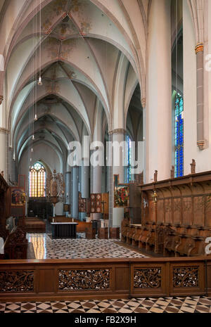 Kalkar, St. Nicolaikirche Stockfoto