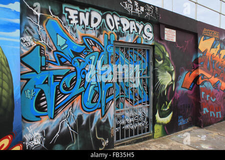 Graffiti, Bondi Beach, Australien Stockfoto
