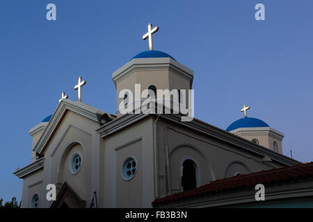 Die griechisch-orthodoxe Kirche Christi, (Agia Paraskevi), Kos-Stadt, Insel Kos, Dodekanes-Gruppe von Inseln Süd Ägäis Griechenland Stockfoto