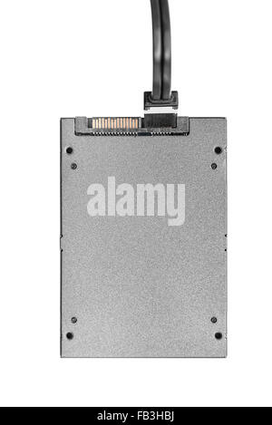 SSD-Laufwerk isoliert Stockfoto