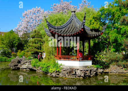 Dr. Sun Yat-Sen Park Chinatown Vancouver British Columbia Kanada Stockfoto