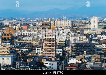 Stadtbild von Nagoya, Präfektur Aichi, Japan Stockfoto