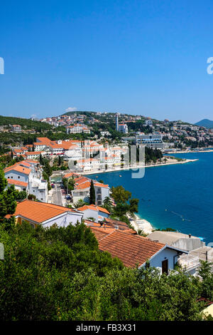 Nur Zugang zum Meer des Landes, Neum, Bosnien und Herzegowina Stockfoto