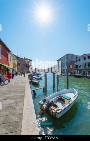 Murano, Glasinsel, Venedig, Venedig, Venetien, Italien Stockfoto
