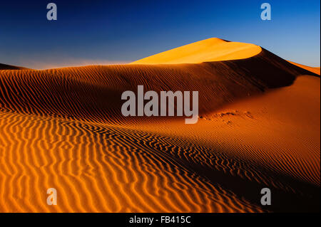 Landschaft des leeren Viertels, Rub Al Khali Wüste Oman Stockfoto