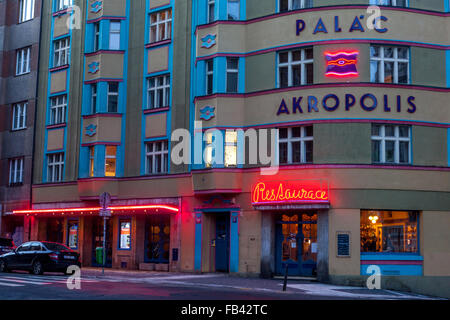 Palac Akropolis, Zizkov, Prague, Tschechische Republik Stockfoto