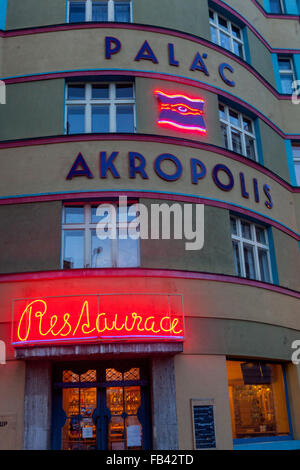 Palac Akropolis, Zizkov, Prag Akropolis Tschechische Republik Stockfoto