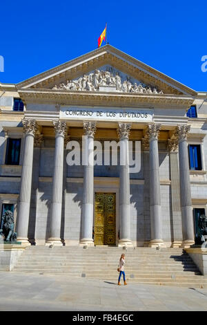 Kongress der Abgeordnetenkammer Madrid Spanien ES Stockfoto