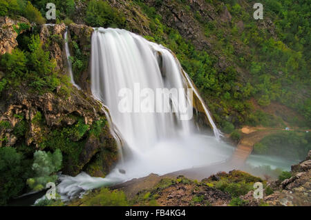 Krcic Wasserfälle - Wasserfall Krcic 16 Stockfoto